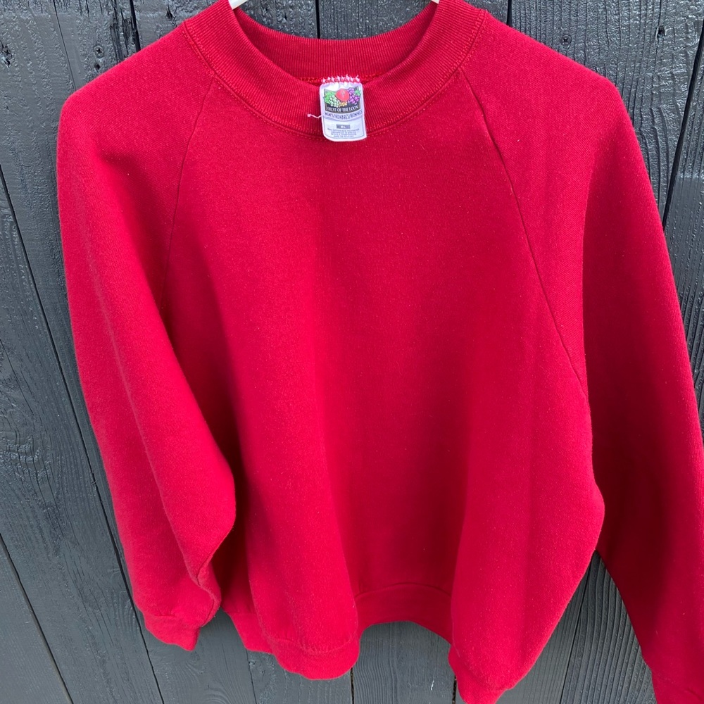 90s Fruit Of The Loom Essential Crewneck
